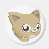 Niedlich Kitten Magnet (Vorne)