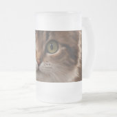 Niedlich Kitten Mattglas Bierglas (VorderseiteRechts)