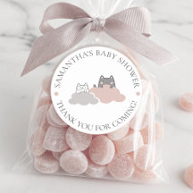 Niedlich Kitten Modern Pattern Babydusche