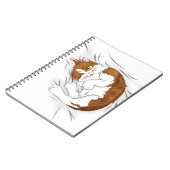 Niedlich Kitten Notizblock (Linke Seite)