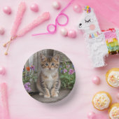 Niedlich Kitten Pappteller (Party)