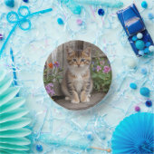 Niedlich Kitten Pappteller (Party)