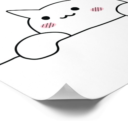 Niedlich Kitten Poster (Ecke)