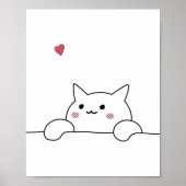 Niedlich Kitten Poster (Vorne)