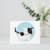 Niedlich Kitten Postkarte (Stehend Vorderseite)