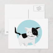 Niedlich Kitten Postkarte (Vorne/Hinten)