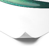 Niedlich Kitten Purrmaid - Fun Mermaid Cat Design Poster (Ecke)