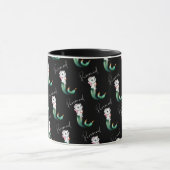 Niedlich Kitten Purrmaid - Fun Mermaid Cat Design Tasse (Zentrum)
