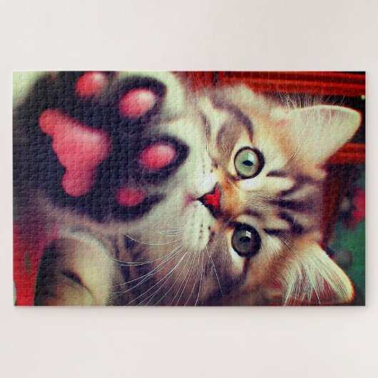 Niedlich Kitten Puzzle (Horizontal)