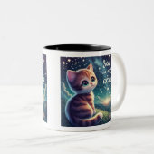 Niedlich Kitten Sie sind nicht allein Tasse Cups (VorderseiteRechts)