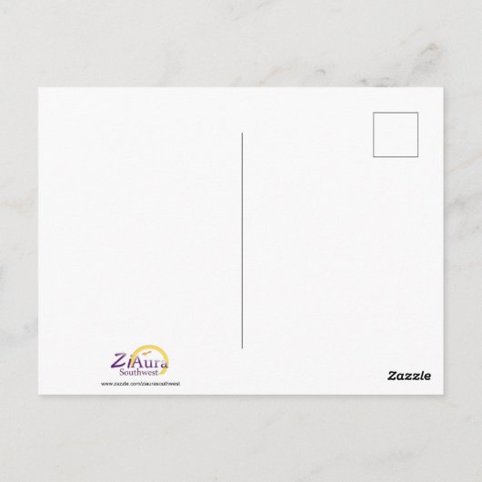 Niedlich Kitten Spring Postkarte (Rückseite)