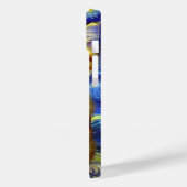 Niedlich Kitten Starry Night Van Gogh Case-Mate iPhone Hülle (Rückseite / Links)