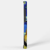 Niedlich Kitten Starry Night Van Gogh Samsung Galaxy Hülle (Rechte Seite)