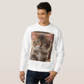 Niedlich Kitten Sweatshirt (Vorne ganz)