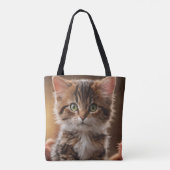 Niedlich Kitten Tasche (Rückseite)