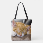 Niedlich Kitten Tasche (Rückseite)