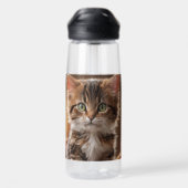 Niedlich Kitten Trinkflasche (Rückseite)
