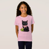 Niedlich Kitten und Ladybugs T-Shirt (Vorne ganz)