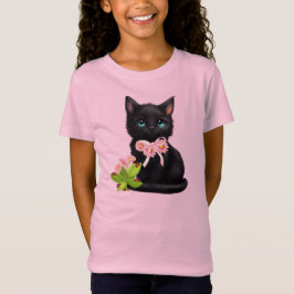 Niedlich Kitten und Ladybugs T-Shirt