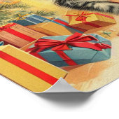 Niedlich Kitten Vintages Button Up Poster (Ecke)