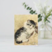 Niedlich Kitten von Ronner Postkarte (Stehend Vorderseite)