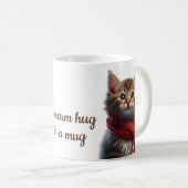 Niedlich Kitten Warm Hug Kaffeetasse (VorderseiteRechts)