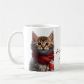 Niedlich Kitten Warm Hug Kaffeetasse (Links)
