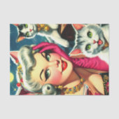 Niedlich Kittens Button-up Seidenpapier (Vorderseite)