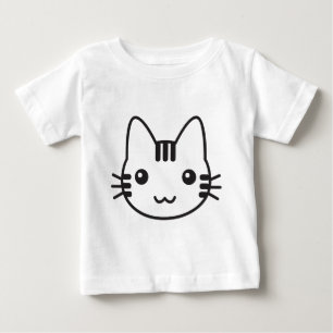 Niedlich Kitty Baby T-shirt