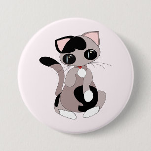 Niedlich Kitty Button