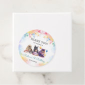 Niedlich Kitty Cat 1. GeburtstagsParty Geschenkanhänger (Beispiel)