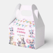 Niedlich Kitty Cat 1. GeburtstagsParty Geschenkschachtel (Vorderseite)