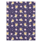 Niedlich Kitty Cat Astronauten Muster Tischdecke (Vorderseite)