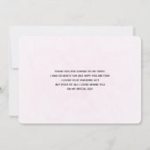 Niedlich Kitty Cat Astronauten Muster Vielen Dank Dankeskarte (Rückseite)