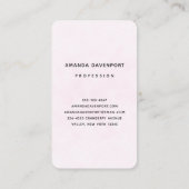 Niedlich Kitty Cat Astronauten Muster Visitenkarte (Rückseite)