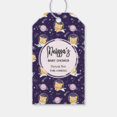 Niedlich Kitty Cat Astronauts Pattern Event Vielen Geschenkanhänger (Vorderseite)