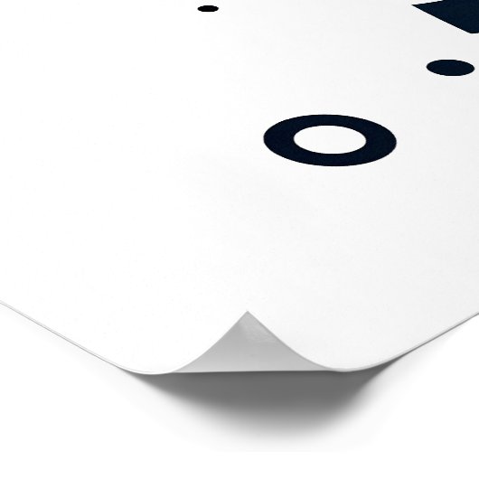 Niedlich Kitty Cat Baby Dusche Poster (Ecke)