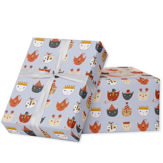 Niedlich Kitty Cat Geschenkpapier