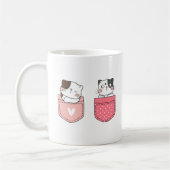 Niedlich Kitty Cat Kaffeetasse (Links)