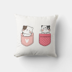 Niedlich Kitty Cat Kissen