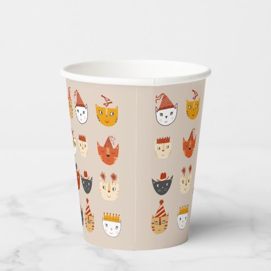 Niedlich Kitty Cat Pappbecher (Rechts)