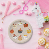 Niedlich Kitty Cat Pappteller (Party)