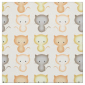 Niedlich Kitty Cat Pattern Stoff (Muster)