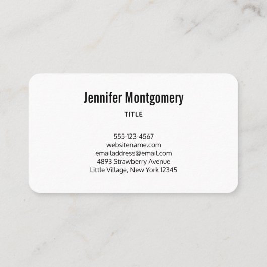 Niedlich Kitty Cat Pattern Whimsical Visitenkarte (Rückseite)