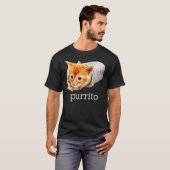 Niedlich Kitty Cat Purrito Burrito Pun Essential T-Shirt (Vorne ganz)