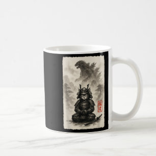 Niedlich Kitty Catzilla Angry Kaiju Anime Cat Mons Kaffeetasse