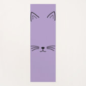 Niedlich Kitty : Ihr Yoga Buddy Yogamatte (Vorderseite)