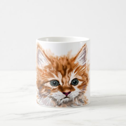 Niedlich Kitty - Kaffeetasse (Mittel)