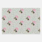 Niedlich Kitty Liebe Drei Fotos für die Katzenzuch Geschenkpapier Set (Vorderseite 2)