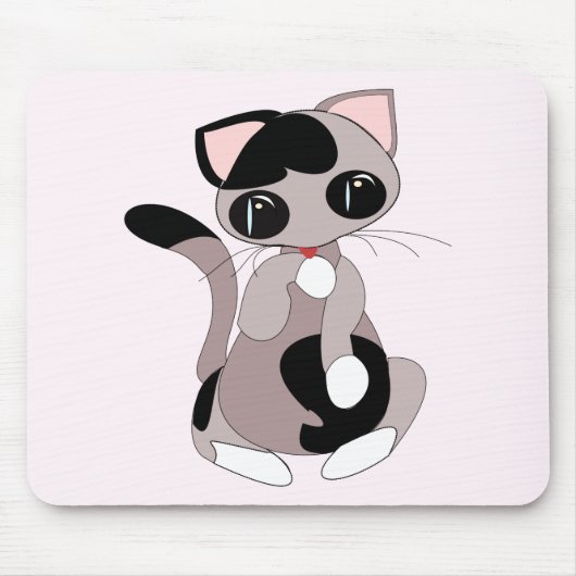 Niedlich Kitty Mousepad (Vorne)
